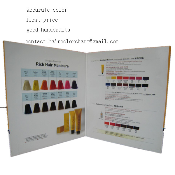 hair color table customized design